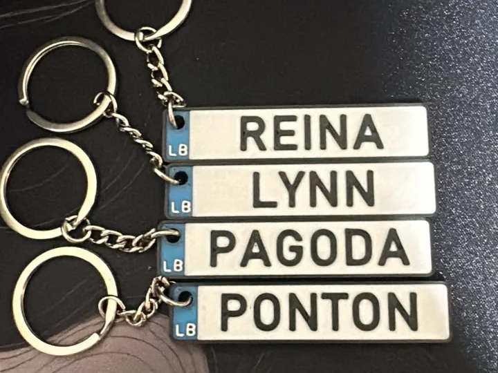 Name Plate Keychain