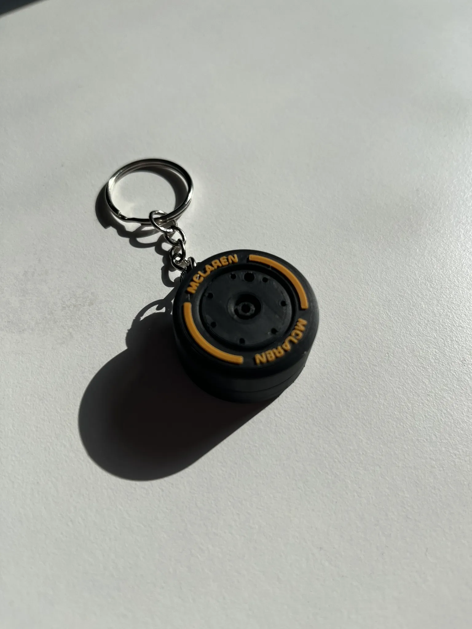 Racing Tyre Keychain